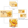 CREATCABIN 50Pcs Duck Theme Paper Card AJEW-CN0001-94C-3