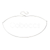 1.5MM Brass Torque Choker Necklaces KK-CBA3297-12P-4