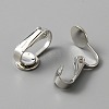 Brass Clip on Earring Findings KK-WH0047-67P-2