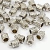 Tibetan Style Cord Ends TIBEP-LF10887YKG-AS-FF-2