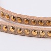 Rivet Faux Suede Cord LW-M002-03-2