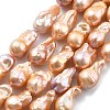 Natural Nucleated Pearl Beads Strands PEAR-B004-15C-04E-2