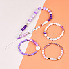 DIY 24 Style Acrylic & ABS Beads Jewelry Making Finding Kit DIY-NB0012-02B-4