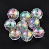 Eco-Friendly Transparent Acrylic Beads X-PL734-2-2