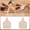 Leather Label Tags AJEW-CL0003-23B-6