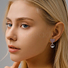 60Pcs Wood Stud Earrings Finding EJEW-FI0003-33A-7