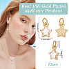 12Pcs Brass Charms KK-ME0002-13-2