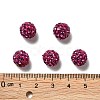 Pave Disco Ball Beads RB-A130-10mm-16-3