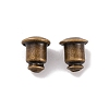Brass Ear Nuts X-KK-EC028-AB-FF-2