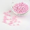 6/0 Opaque Colours Round Glass Seed Beads X-SEED-A010-4mm-55-1