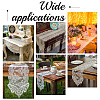 Polyester Lace Table Runners AJEW-WH0248-533A-6