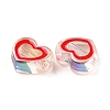 UV Plating Acrylic Beads X-OACR-K005-23-4