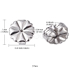304 Stainless Steel Friction Ear Nuts STAS-YW0001-69P-3