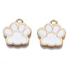 Alloy Enamel Pendants X1-ENAM-T016-22LG-B-RS-2