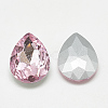 Pointed Back Glass Rhinestone Cabochons RGLA-T081-13x18mm-10-2
