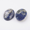 Natural Sodalite Flat Back Cabochons G-G741-22x30mm-06-2