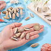 50Pcs Natural Spiral Shell Pendants SSHEL-CW0001-01-6