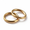 Ion Plating(IP) 304 Stainless Steel Open Jump Rings STAS-R060-5x0.7-G-2