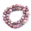 Natural Rhodonite Beads Strands G-S333-10mm-029-2