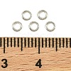 SHEGRACE Brass Open Jump Rings XGR0077P-11P-3