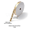 Flat Christmas Theme Polyester Satin Ribbon OCOR-YWC0001-01B-02-4