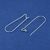 304 Stainless Steel Hoop Earring Findings LS-STAS-P223-01S-05-3