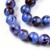Drawbench Style Dyed Natural Freshwater Shell Beads Strands SHEL-T019-01G-5