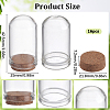 16Pcs Glass Dome Cloche Cover AJEW-SC0001-55B-2
