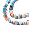 Natural Dyed Persian Jade Gemstone Bead Strands G-R271-6mm-XP16-3