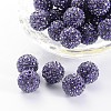 Polymer Clay Rhinestone Beads RB-H284-14MM-539-1