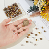 120Pcs 4 Colors Tibetan Style Alloy Beads FIND-PH0028-85-3