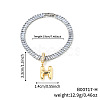 Fashionable Brass Charm Bracelets LI7211-8-1