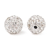 Polymer Clay Rhinestone Beads X-RB-N006-70-1