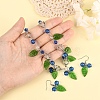 304 Stainless Steel Necklaces & Hoop Earring Sets SJEW-YW00001-4