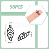 50Pcs 304 Stainless Steel Charms STAS-UN0053-25EB-3