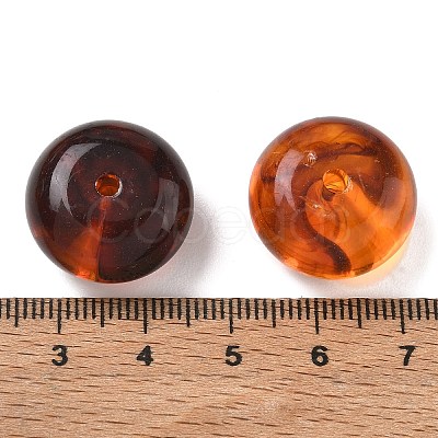 Two Tone Acrylic Beads AC-CBABA33-01L-1
