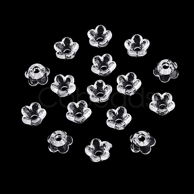 Transparent Acrylic Beads OACR-ZX007-04A-01-1