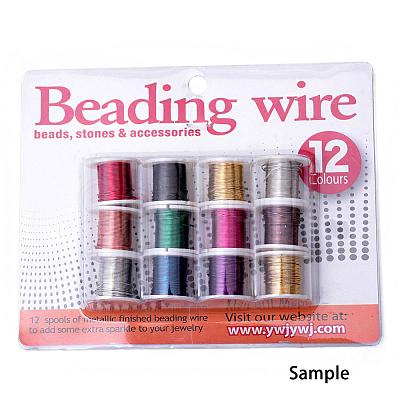 Round Copper Jewelry Wire CWIR-R002-0.3mm-06-1
