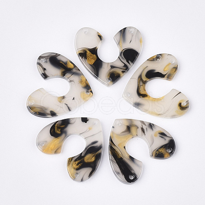 Cellulose Acetate(Resin) CHandelier Component Links X-KY-S158-59C-1