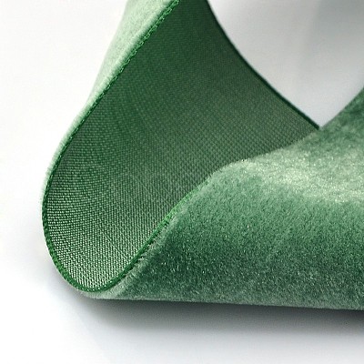Polyester Velvet Ribbon for Gift Packing and Festival Decoration SRIB-M001-10mm-587-1