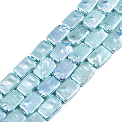 ABS Plastic Imitation Pearl Beads Strands KY-N015-07-A03-1