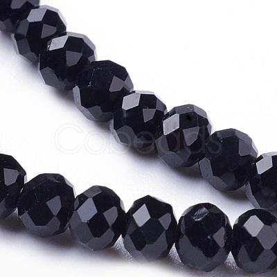Glass Beads Strands EGLA-J042-4mm-08-1