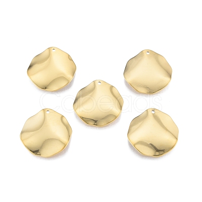 Ion Plating(IP) 201 Stainless Steel Pendant STAS-B027-23G-1