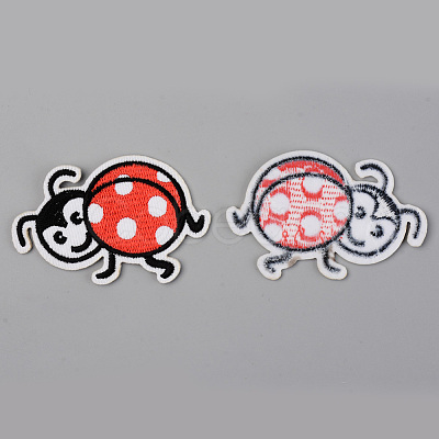 Computerized Embroidery Cloth Iron on/Sew on Patches DIY-S040-032-1
