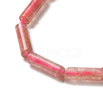 Natural Strawberry Quartz Beads Strands G-D464-43-1