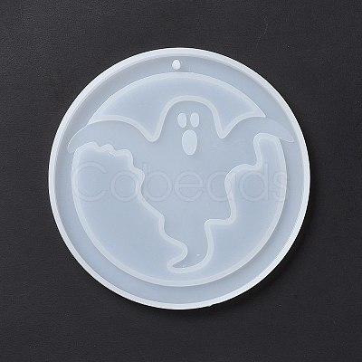 DIY Ghost Pendant Silicone Statue Molds LS-DIY-E049-02-1