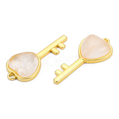 Natural Quartz Crystal Pendants G-N326-158-19-1