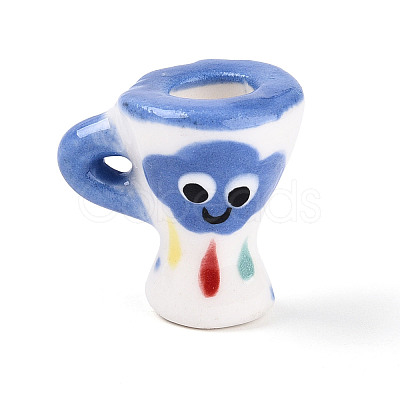 Handmade Porcelain Mug Cup Decoration PORC-T133-22C-1