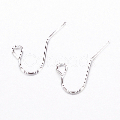 Iron Earring Hooks X-J079F-S-1