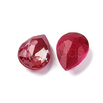 Glass Rhinestone Cabochons RGLA-A026-08B-208DE-1